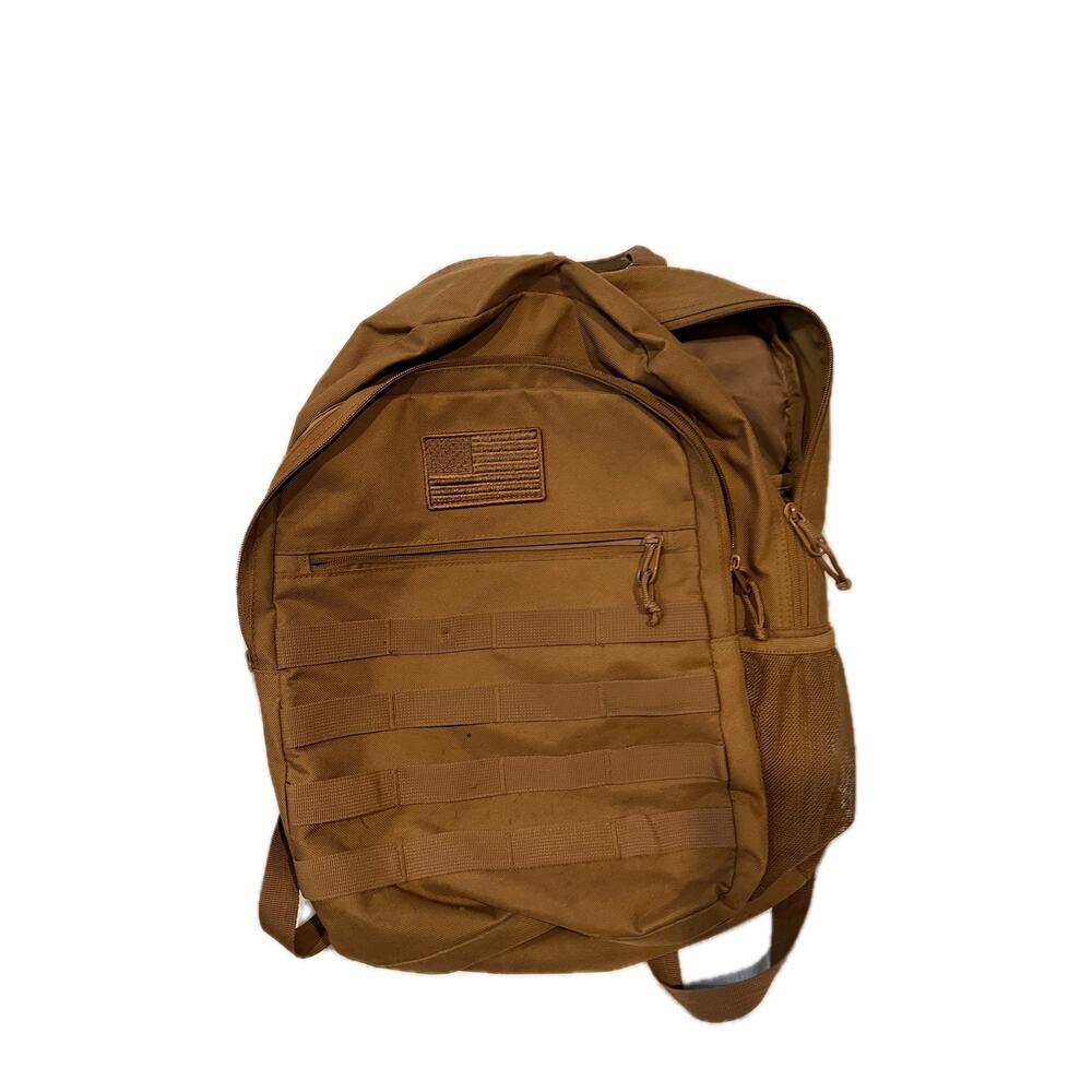 Generic Tan Camo Tactical Backpack